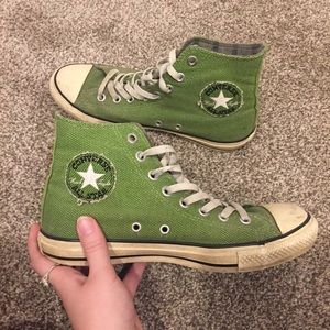 Vintage Green Converse (RARE)